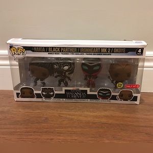 Funko Pop Black Panther Wakanda Forver 4 pack